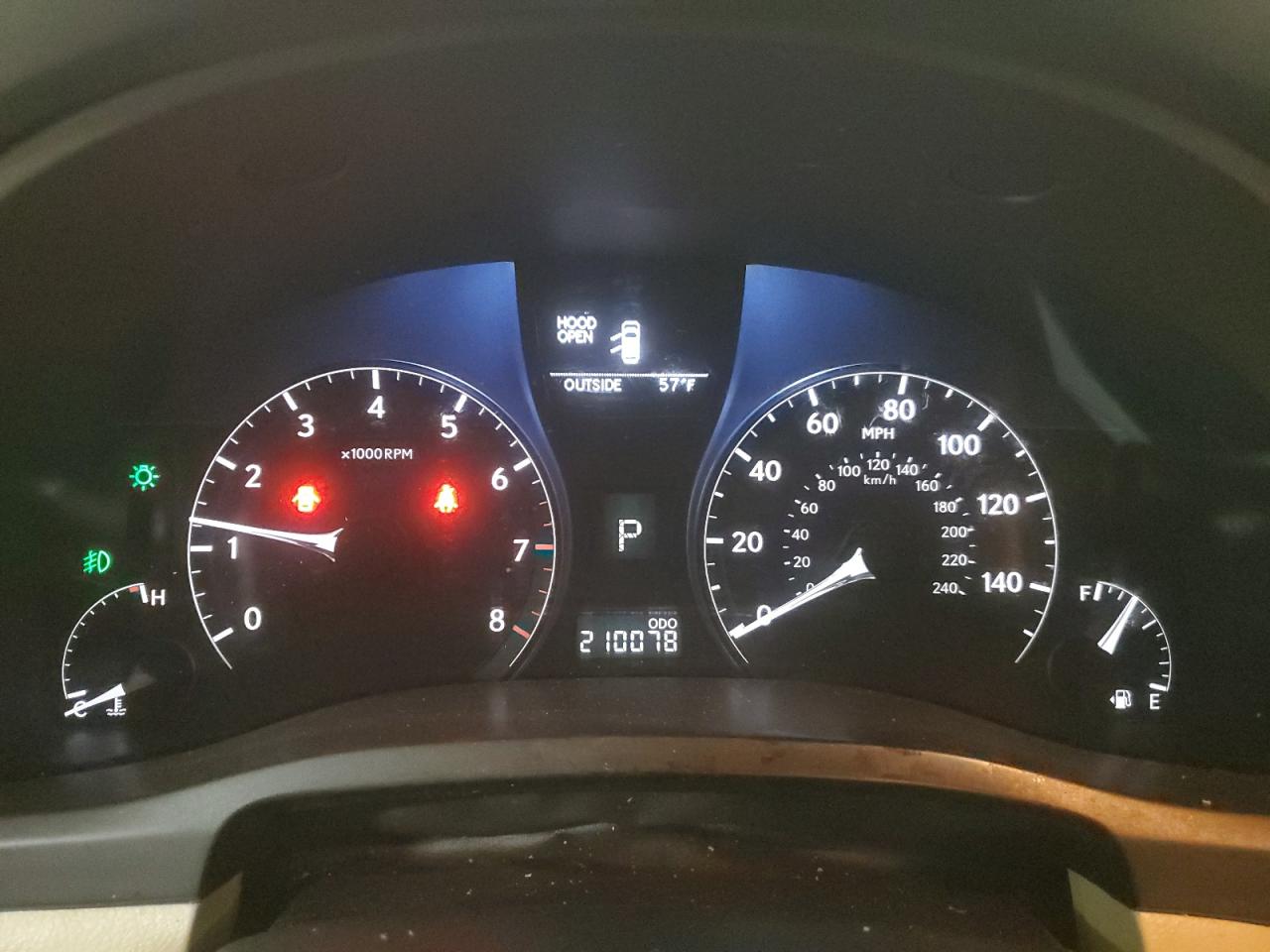 2010 Lexus RX VIN 2T2BK1BA0AC078120 Copart auction photo, mechanical / minor dent/scratches damage thumbnail 9