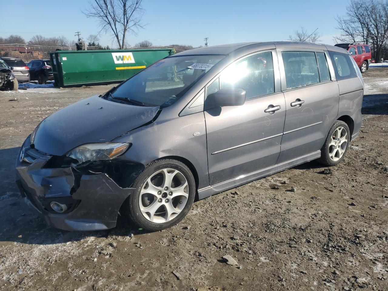 2008 Mazda 5 VIN JM1CR29L280309251