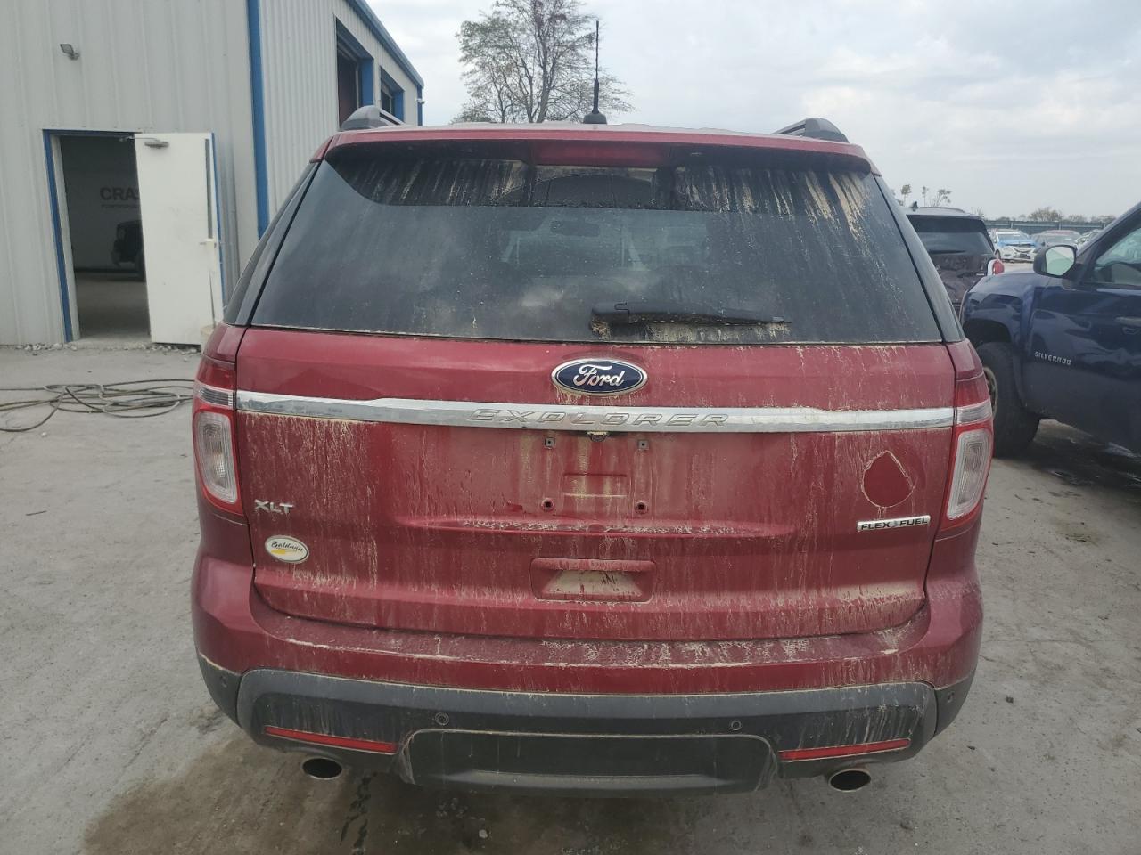 2015 Ford Explorer VIN 1FM5K7D87FGB94580 Copart auction photo, side damage thumbnail 6