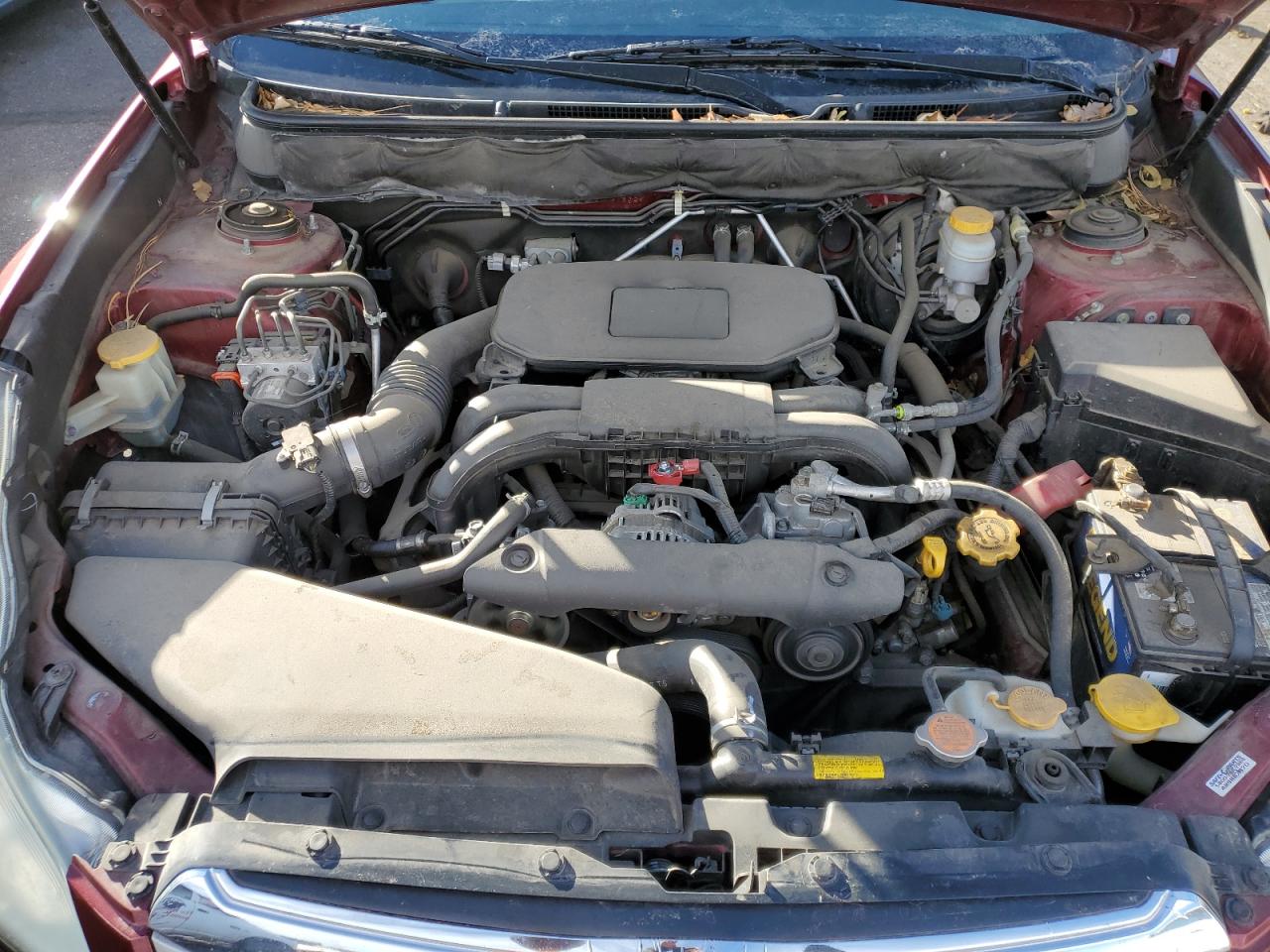 2011 Subaru Outback VIN 4S4BRBJC9B3447832 Copart auction photo, front end damage thumbnail 12