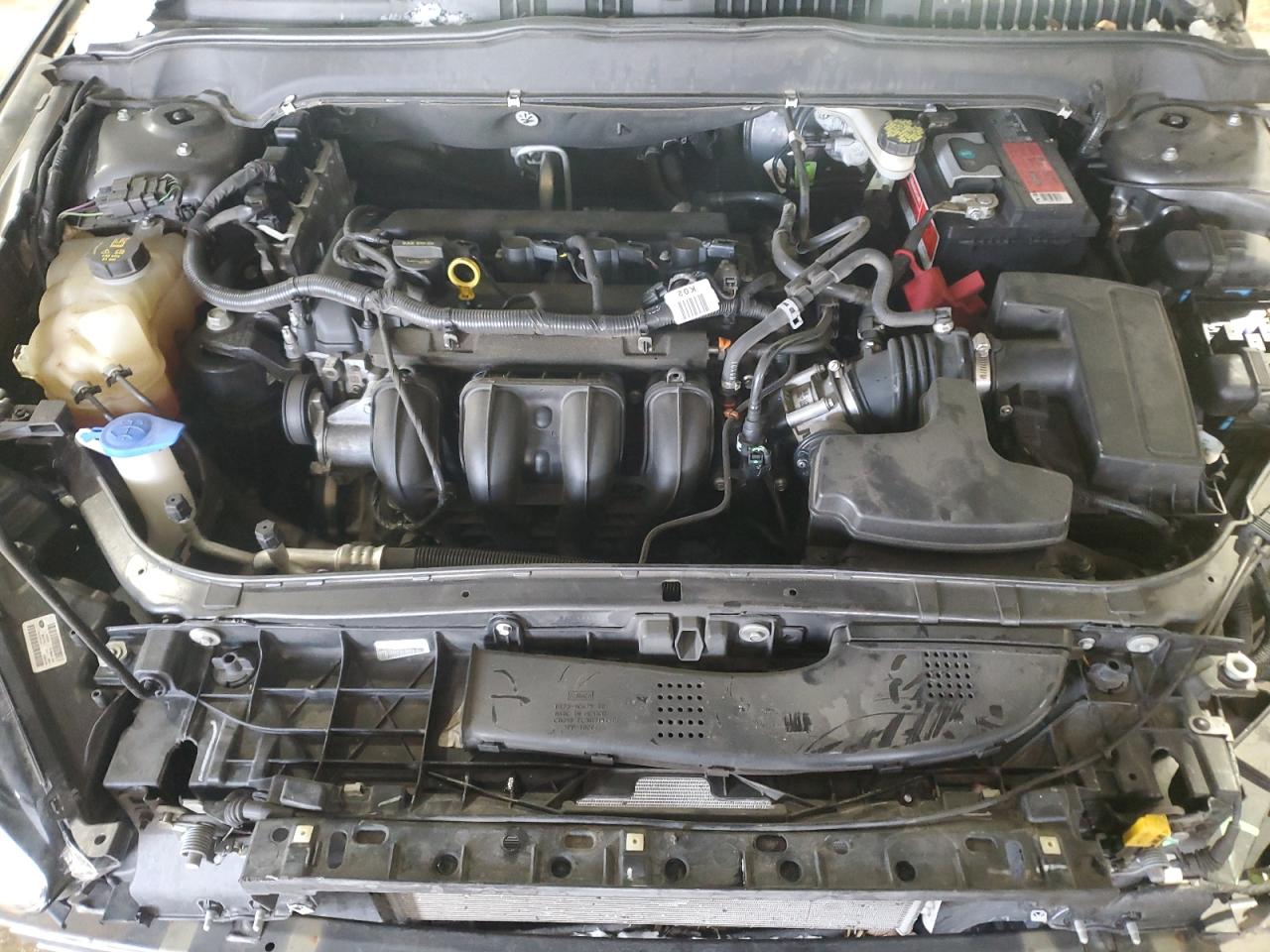 2016 Ford Fusion VIN 3FA6P0H76GR125009 Copart auction photo, front end damage thumbnail 11