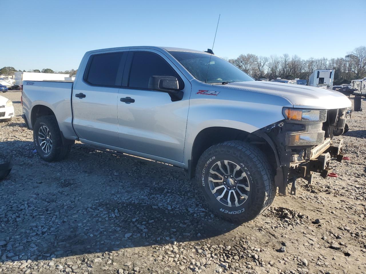 2019 Chevrolet Silverado VIN 3GCPYCEF5KG138749 Copart auction photo, front end / rear end damage thumbnail 4