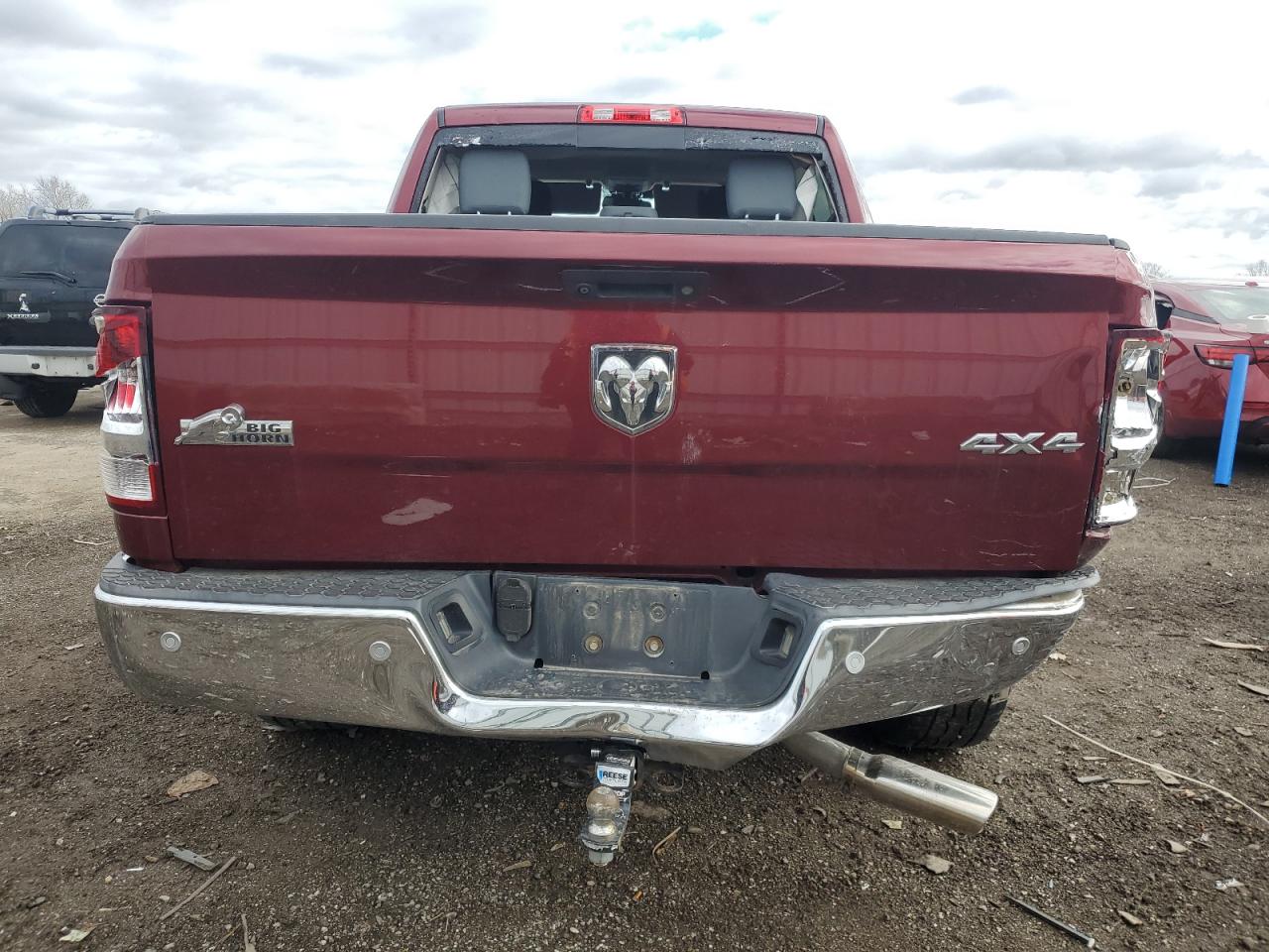 2018 RAM 1500 VIN 3C6RR7LG1JG203563 Copart auction photo, all over damage thumbnail 6