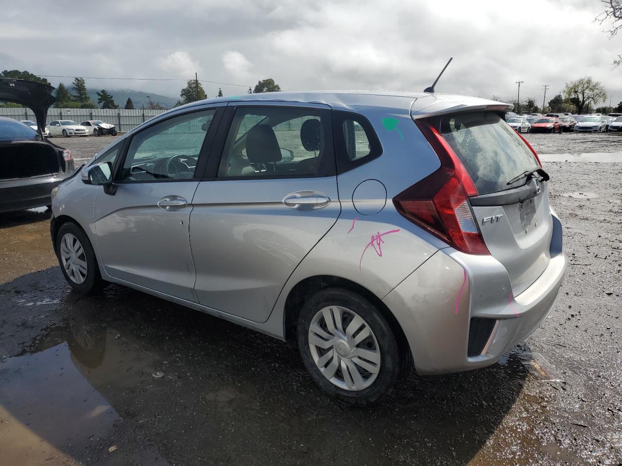2016 Honda Fit VIN JHMGK5H58GX037948 Copart auction photo, front end damage thumbnail 2