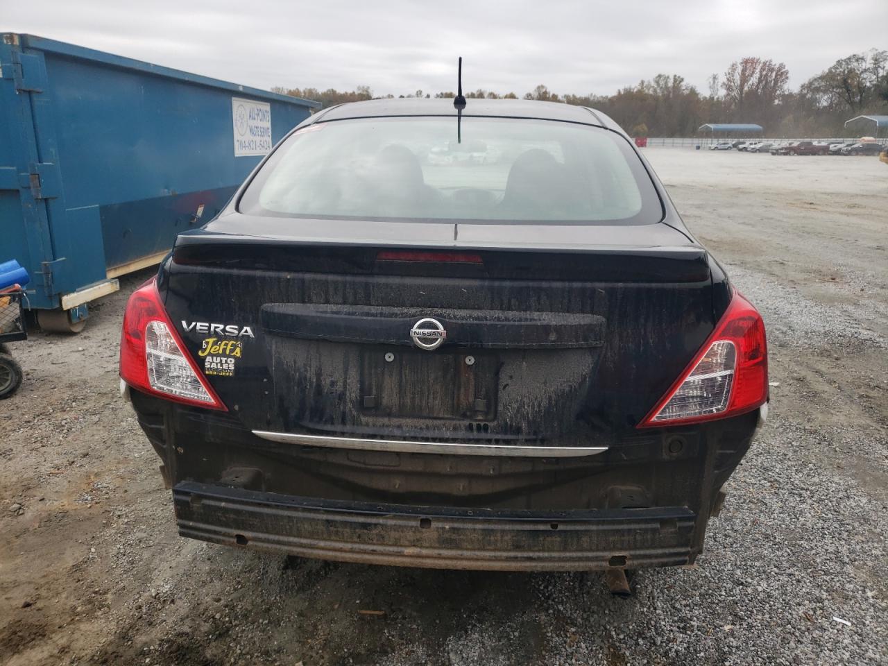 2017 Nissan Versa VIN 3N1CN7AP1HL898662 Copart auction photo, water/flood / rear end damage thumbnail 6