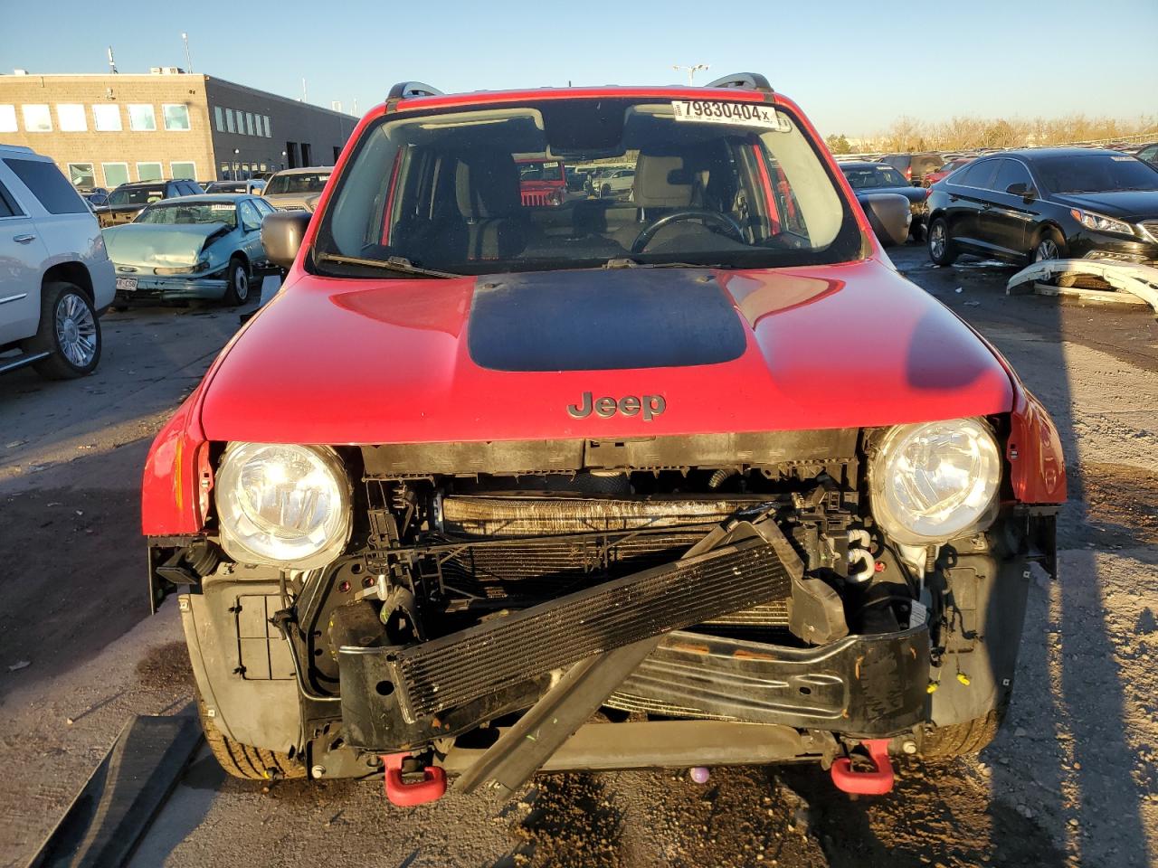 2016 Jeep Renegade VIN ZACCJBCT2GPD69216 Copart auction photo, front end damage thumbnail 5