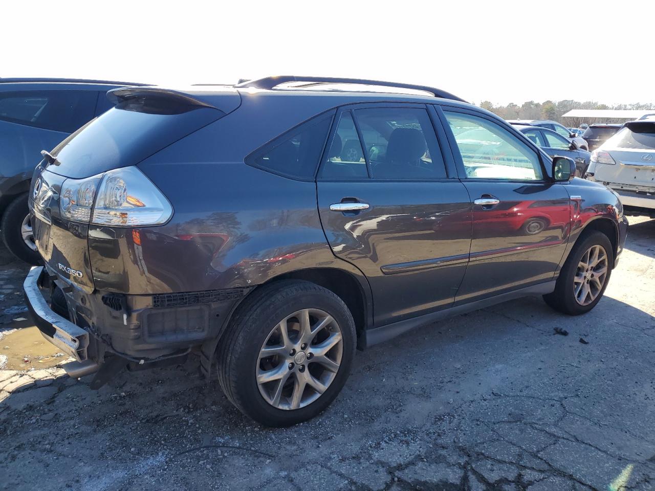 2009 Lexus RX VIN 2T2GK31U99C061177 Copart auction photo, rear end / side damage thumbnail 3