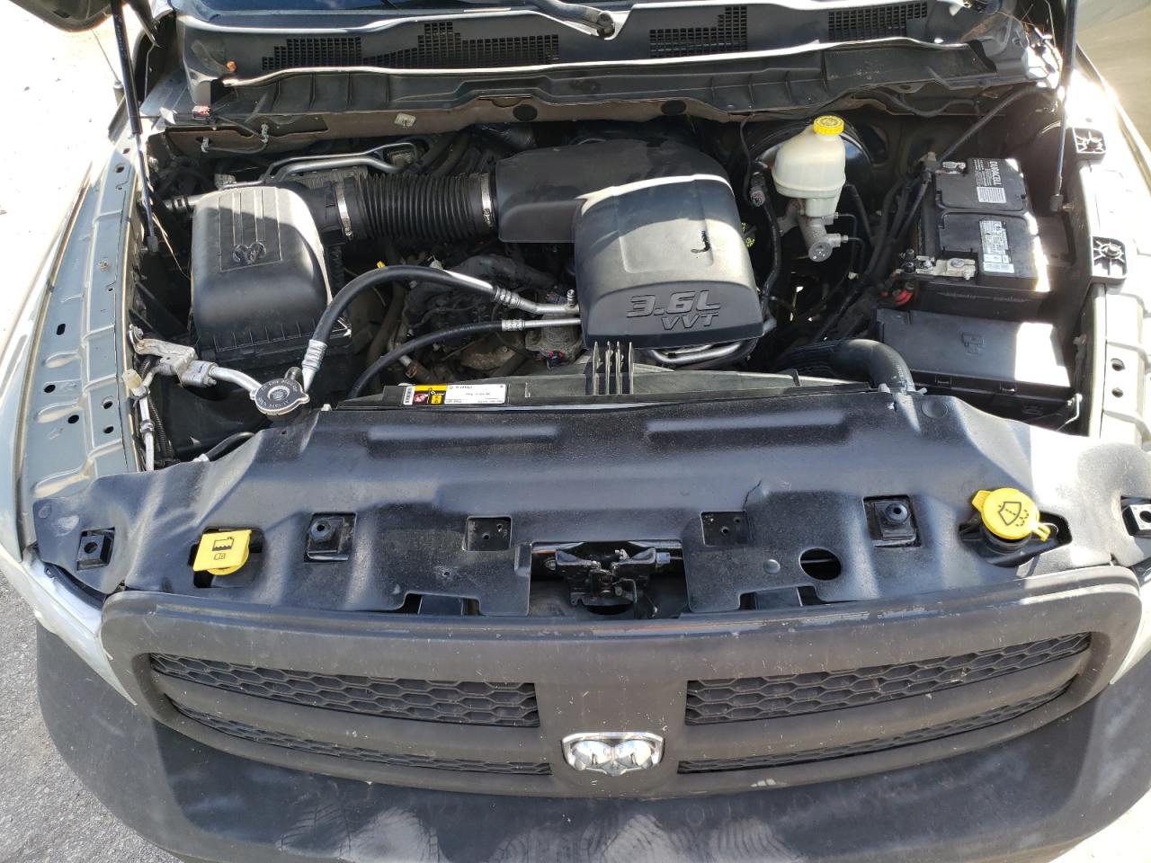 2014 RAM 1500 VIN 1C6RR7KG1ES478642 Copart auction photo, rear end damage thumbnail 11