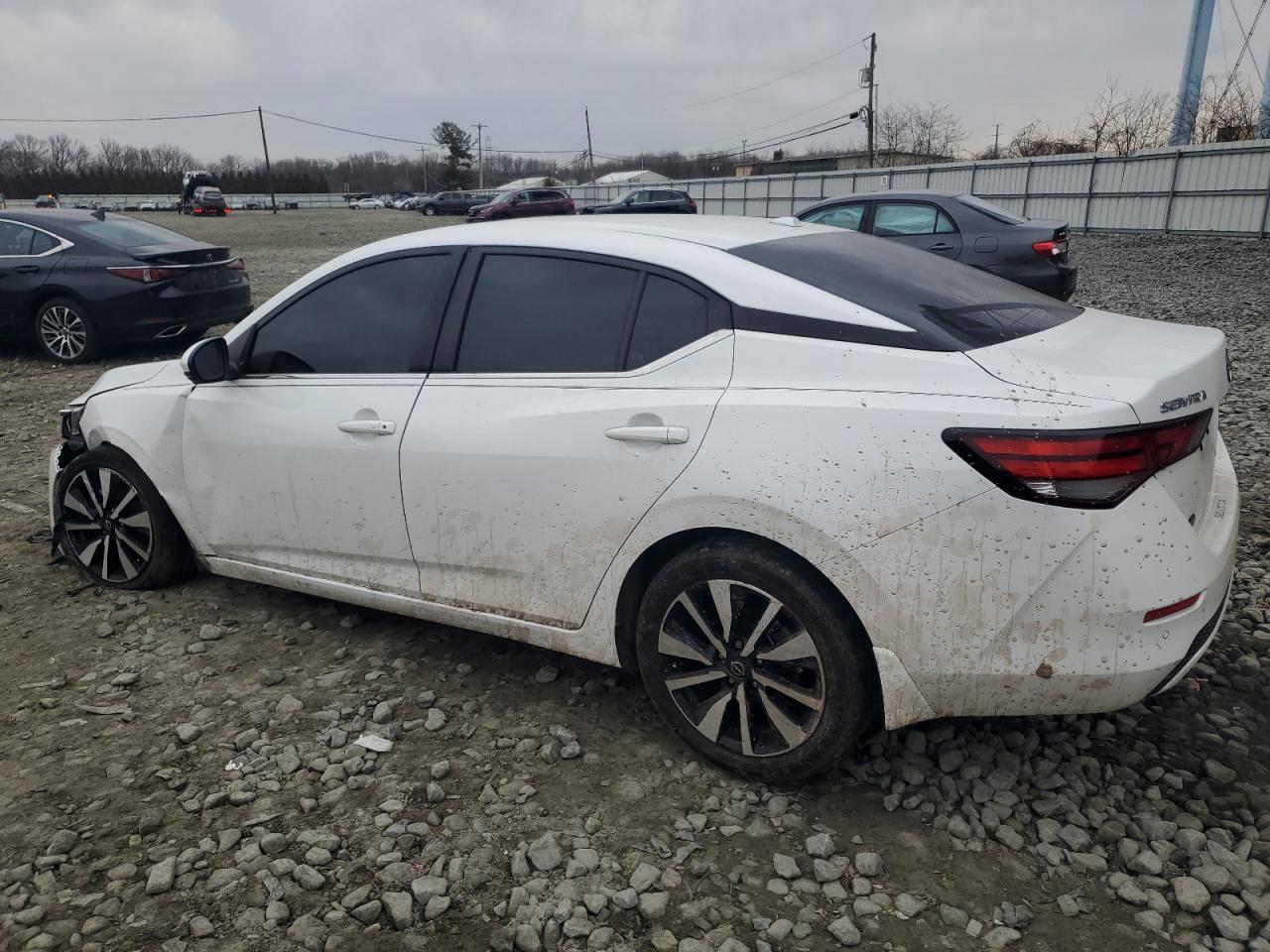 2024 Nissan Sentra VIN 3N1AB8CV3RY215978 Copart auction photo, front end / side damage thumbnail 2