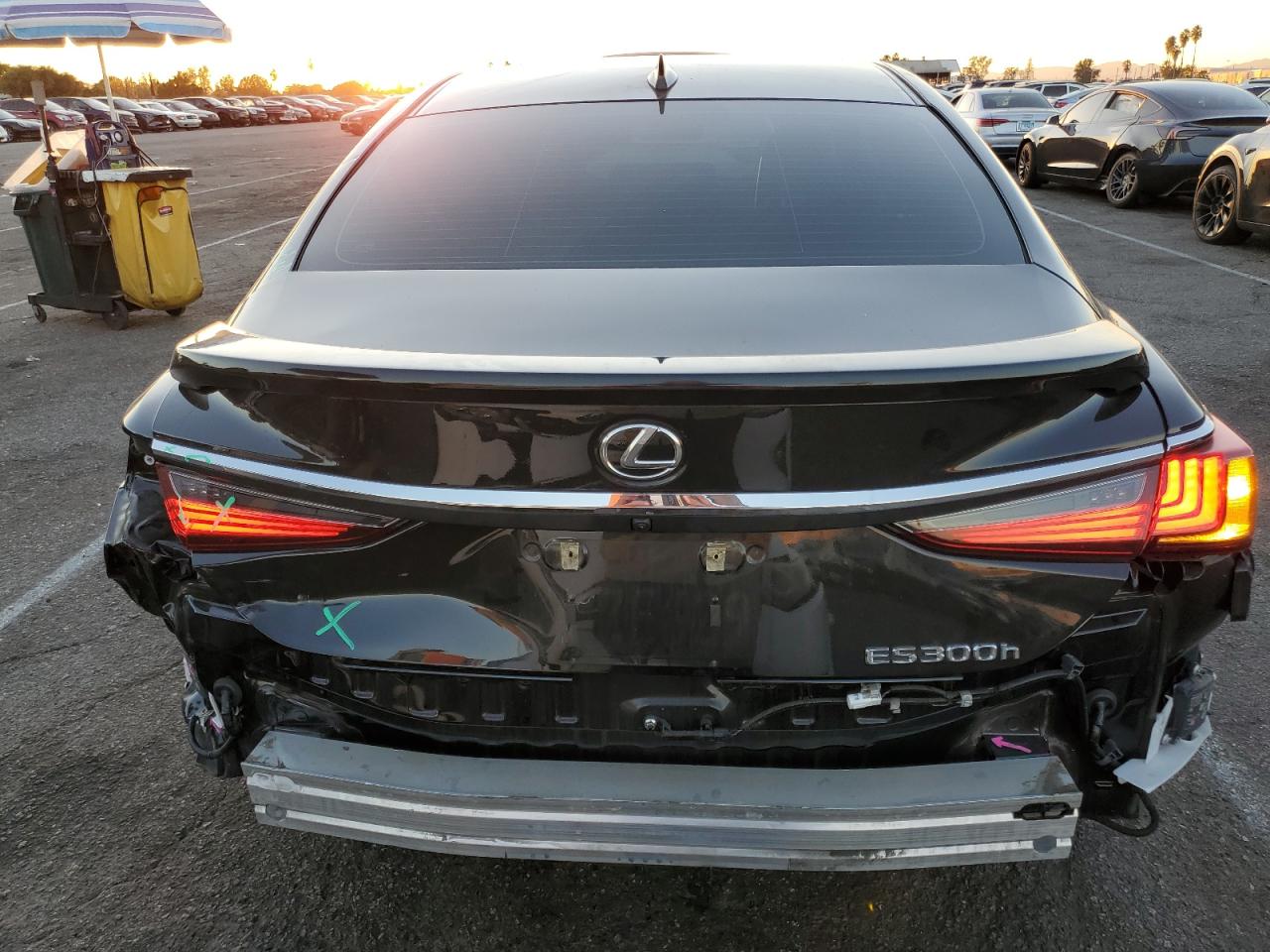 2023 Lexus ES VIN 58ADA1C19PU032624 Copart auction photo, rear end / minor dent/scratches damage thumbnail 6