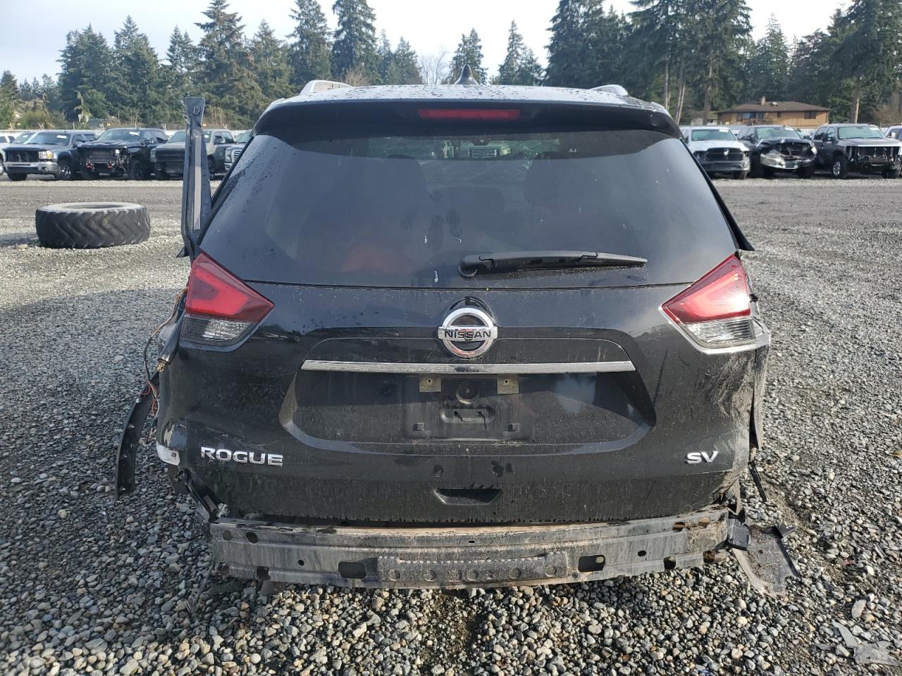 2020 Nissan Rogue VIN KNMAT2MT1LP534759 Copart auction photo, all over damage thumbnail 6