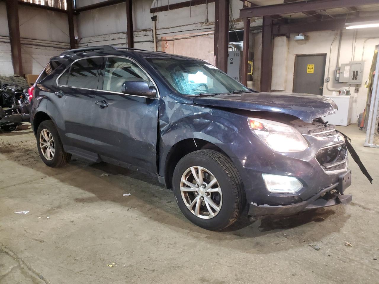 2017 Chevrolet Equinox VIN 2GNALCEK0H1506541 Copart auction photo, front end damage thumbnail 4