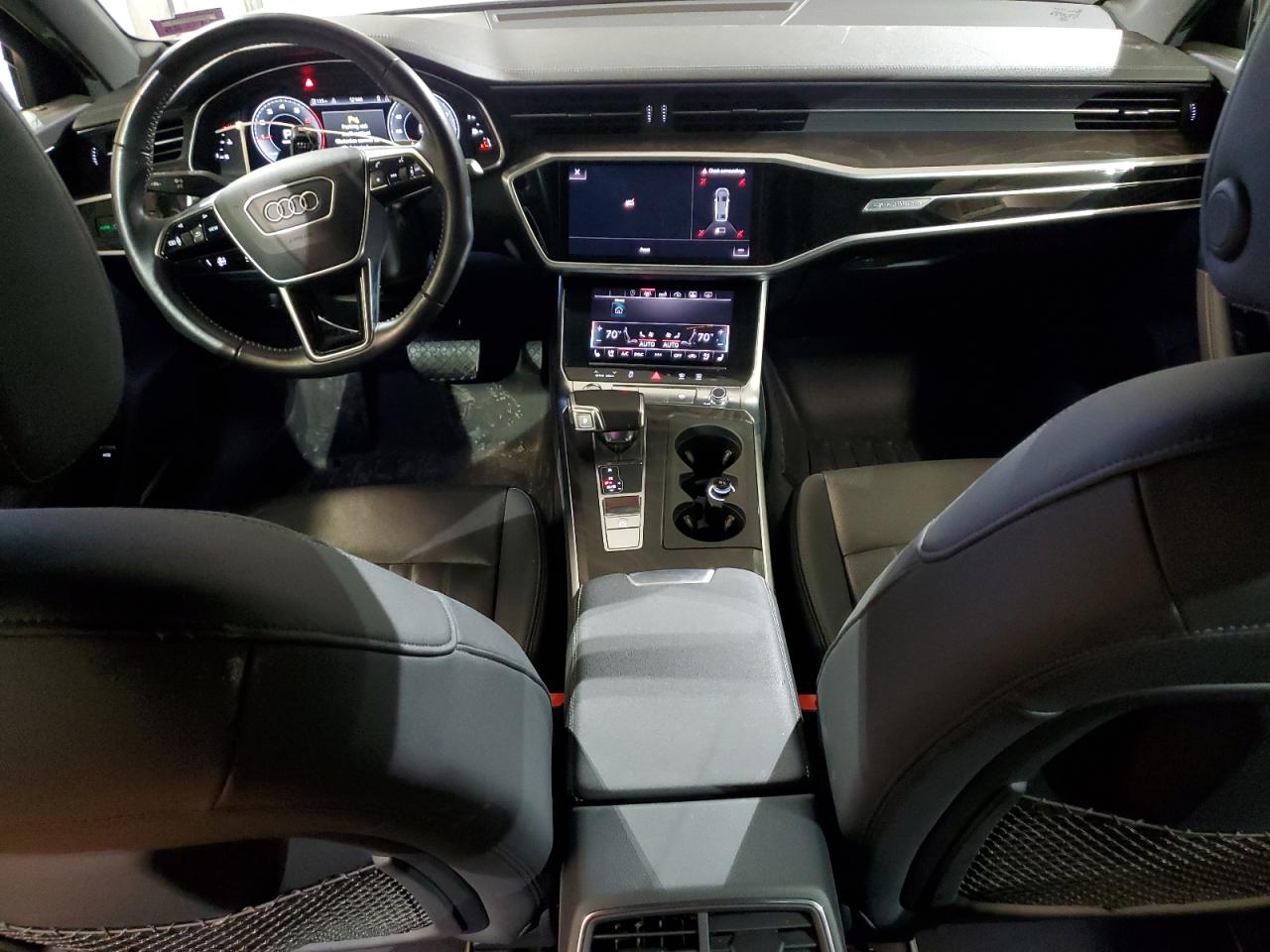 2019 Audi A6 VIN WAUL2AF22KN100464 Copart auction photo, side / front end damage thumbnail 8