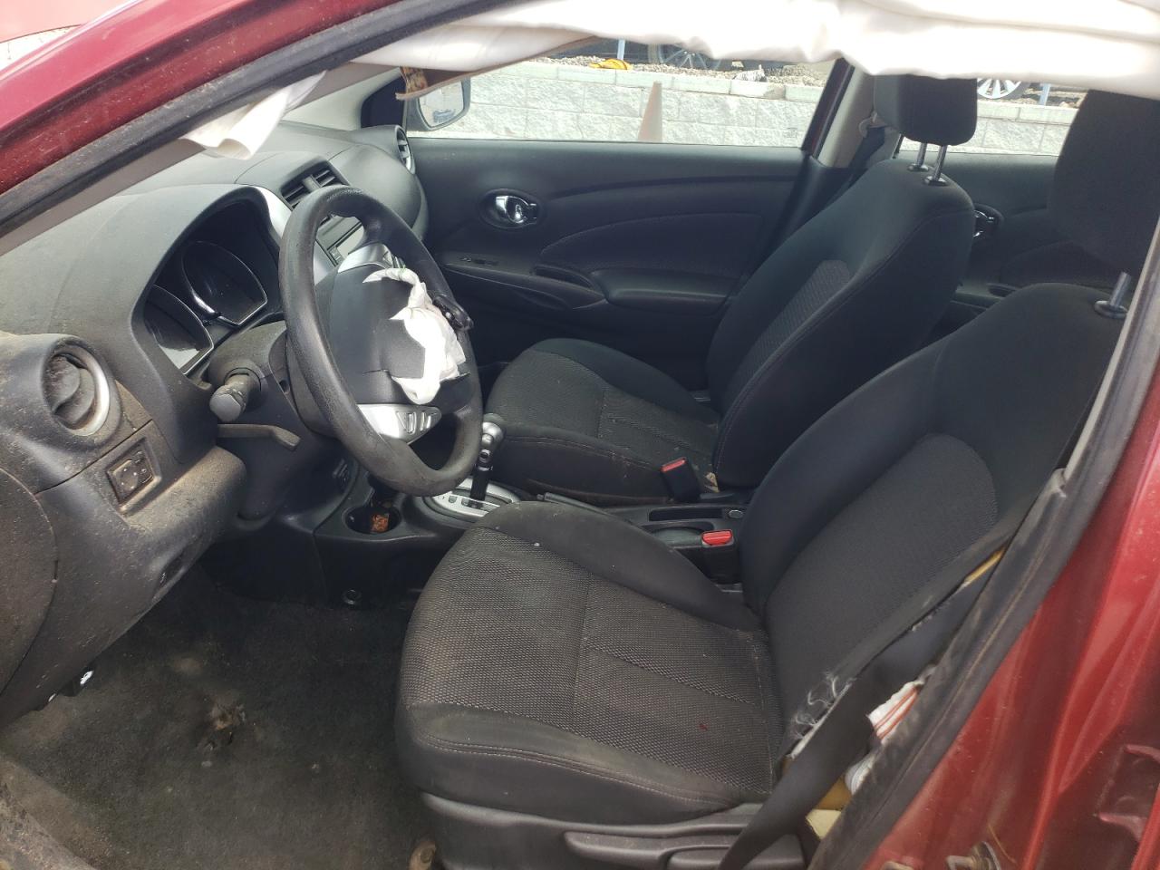 2019 Nissan Versa VIN 3N1CN7AP8KL861356 Copart auction photo, front end damage thumbnail 7