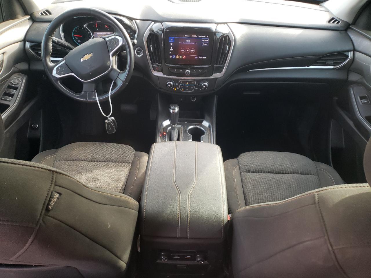 2020 Chevrolet Traverse VIN 1GNEVGKW8LJ178570 Copart auction photo, front end / side damage thumbnail 8