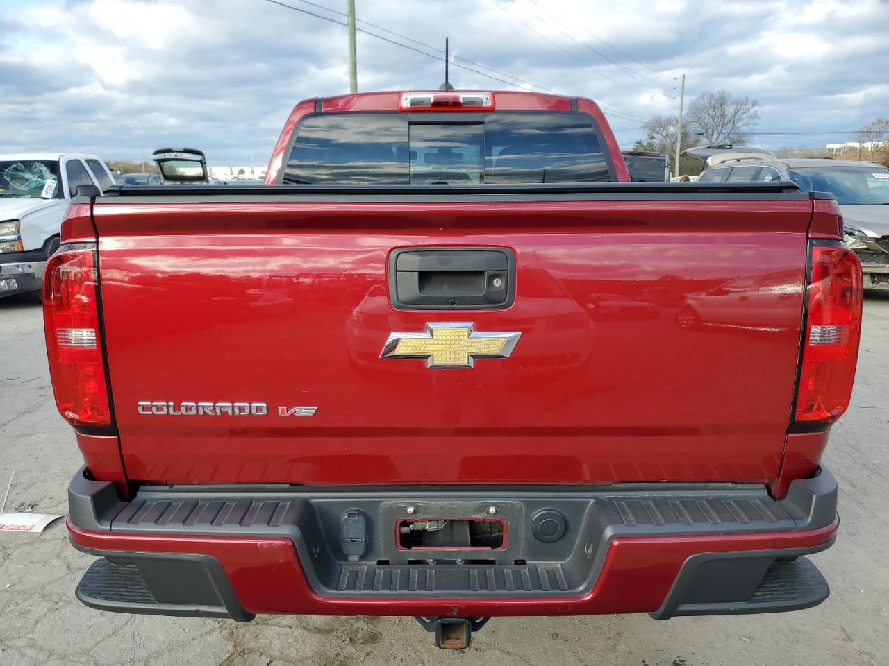 2018 Chevrolet Colorado VIN 1GCGSDEN2J1256513 Copart auction photo, front end damage thumbnail 6
