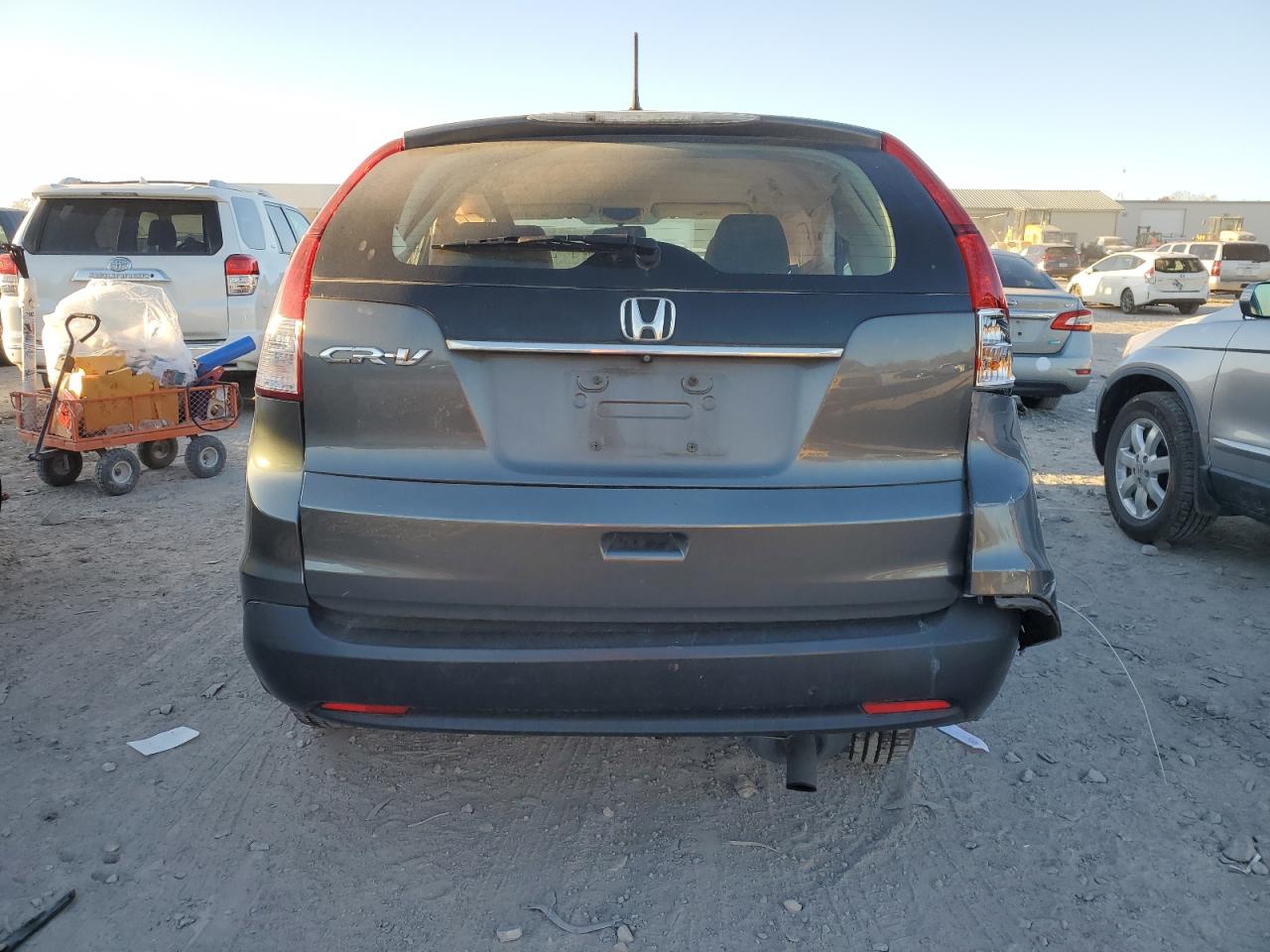 2014 Honda CR-V VIN 3CZRM3H35EG715610 Copart auction photo, all over damage thumbnail 6