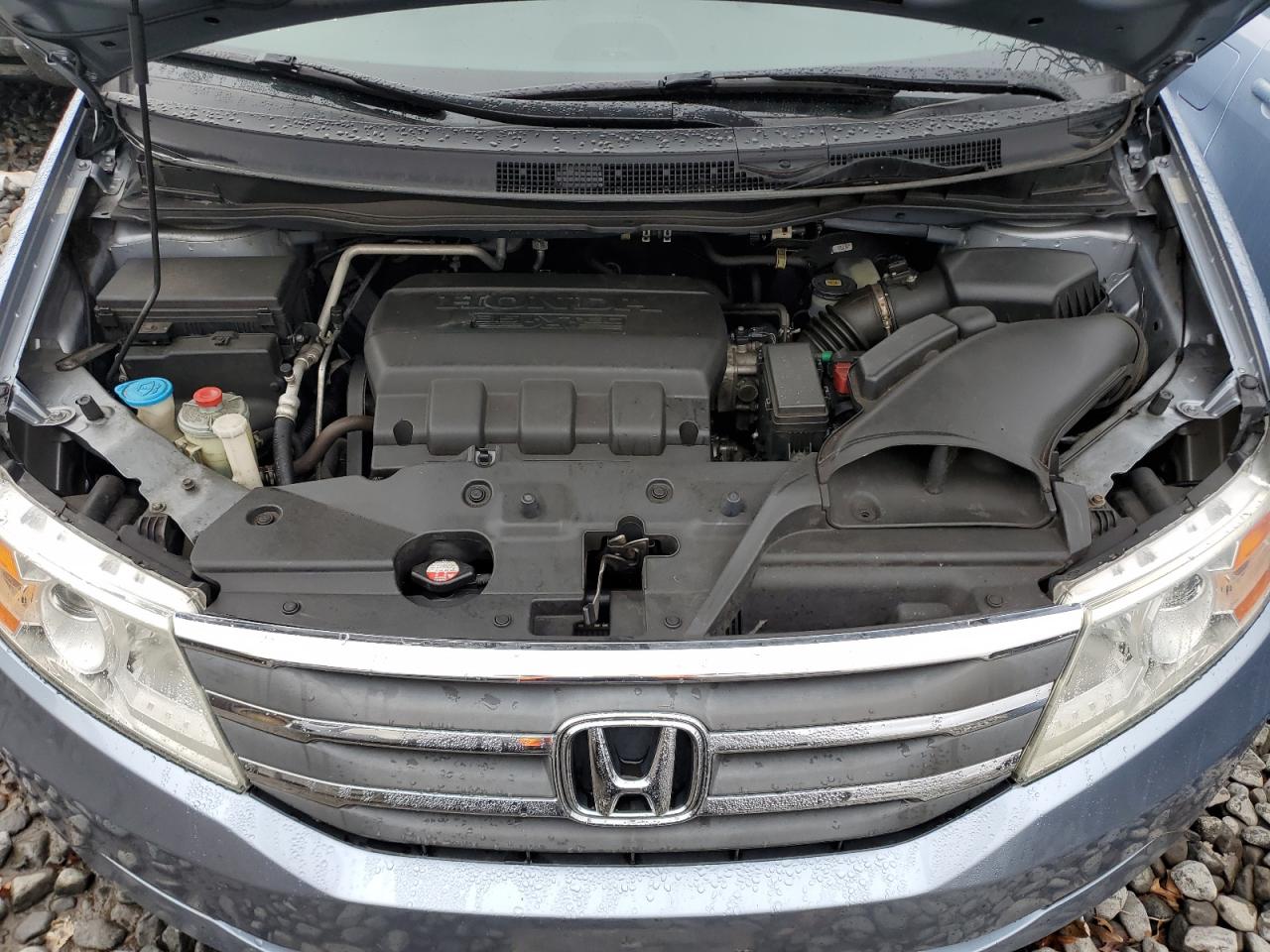 2012 Honda Odyssey VIN 5FNRL5H6XCB102819 Copart auction photo, undercarriage damage thumbnail 12