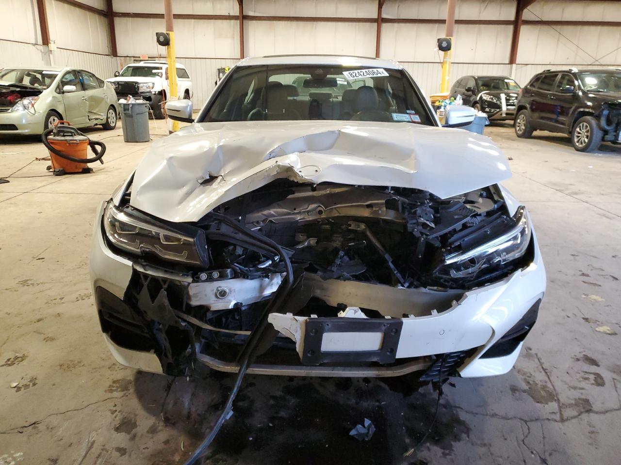 2020 BMW 3er VIN WBA5R7C08LFH46861 Copart auction photo, front end damage thumbnail 5