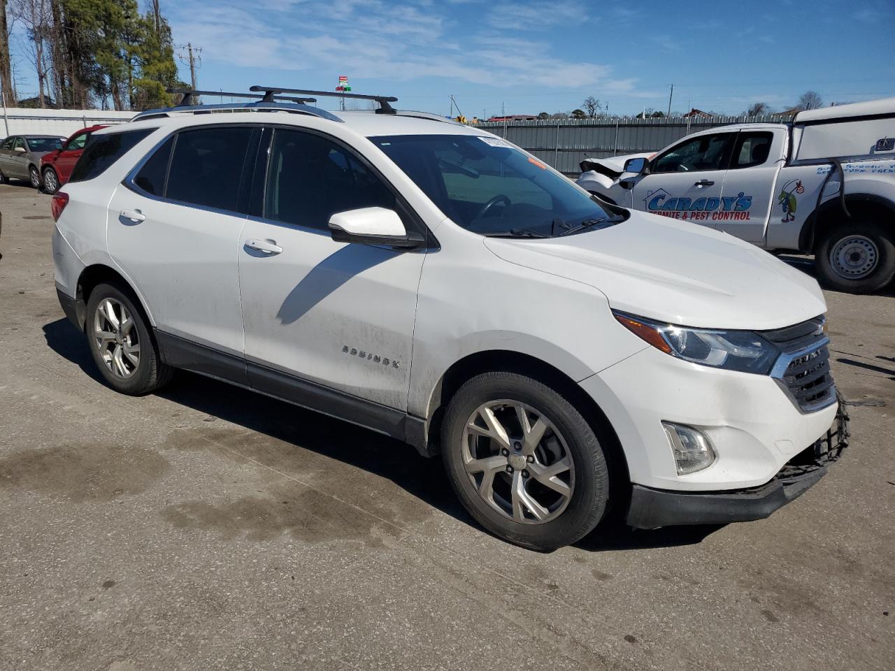 2018 Chevrolet Equinox VIN 3GNAXKEX8JS615382 Copart auction photo, front end damage thumbnail 4