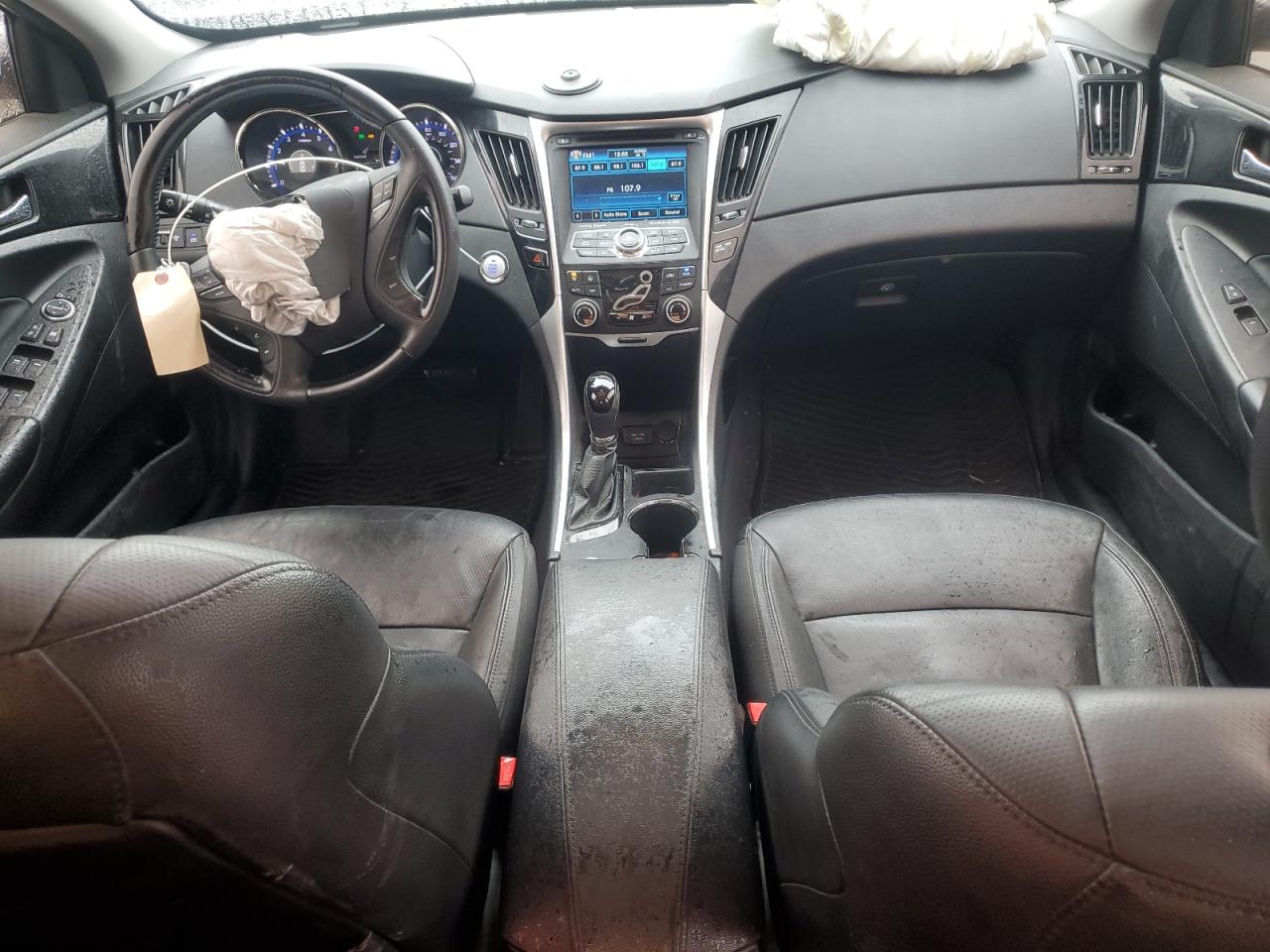 2013 Hyundai Sonata VIN 5NPEC4AC5DH566967 Copart auction photo, front end / side damage thumbnail 8