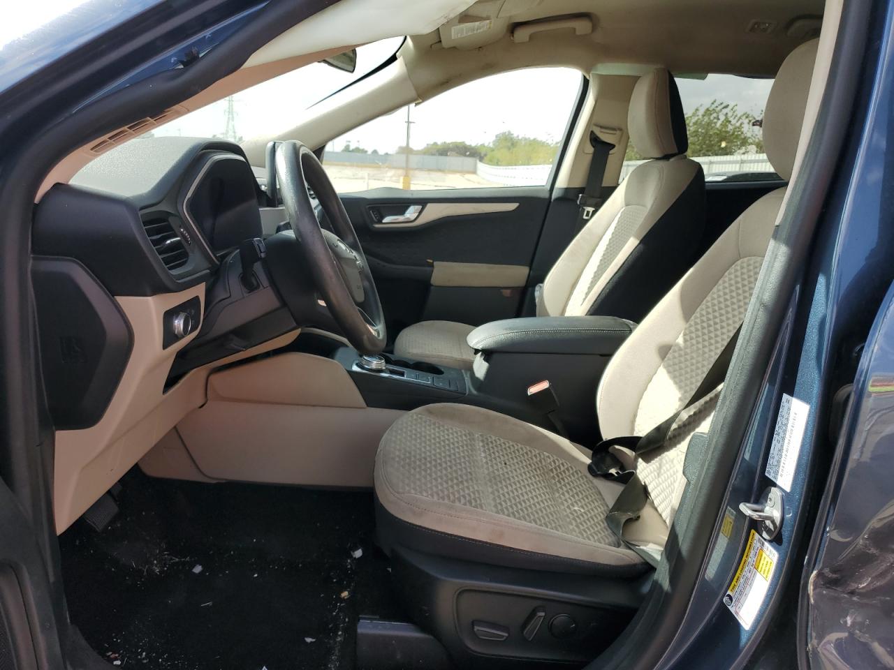 2020 Ford Escape VIN 1FMCU0G62LUB91828 Copart auction photo, rollover / mechanical damage thumbnail 7