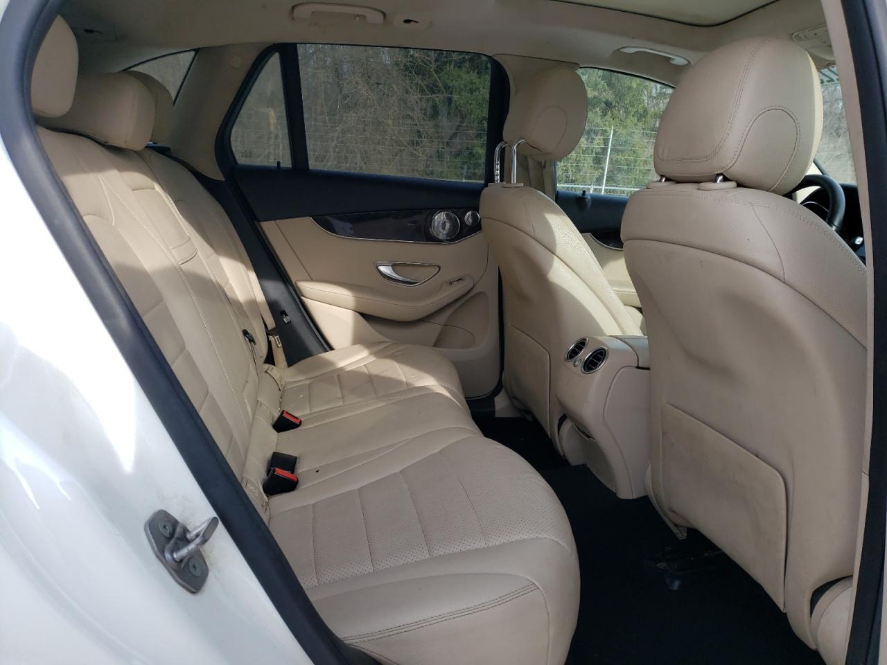 2017 Mercedes-Benz GLC VIN WDC0G4JB8HF151030 Copart auction photo, front end / side damage thumbnail 11