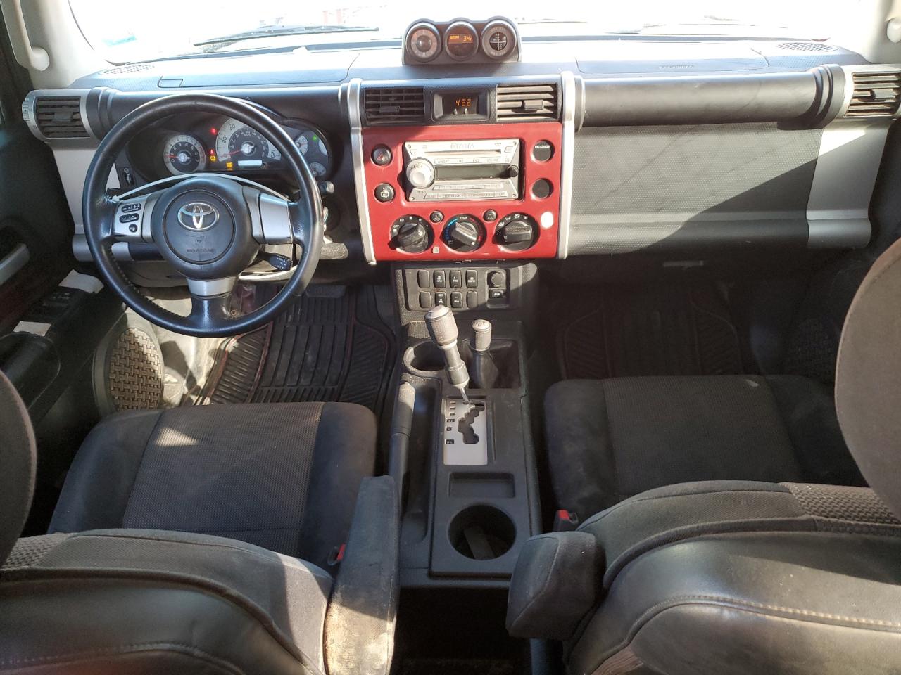2008 Toyota FJ Cruiser VIN JTEBU11F78K056535 Copart auction photo, front end / side damage thumbnail 8