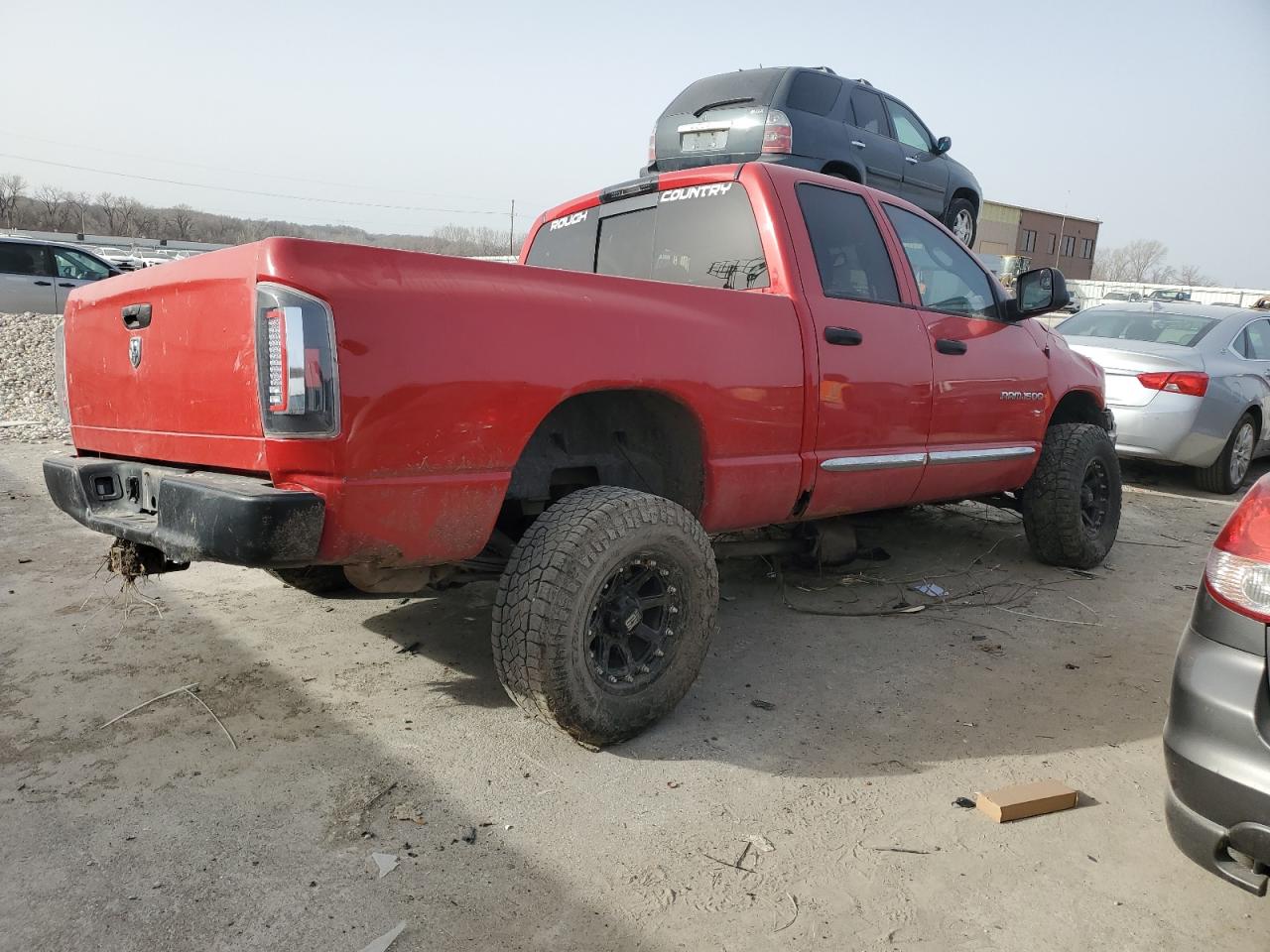 2007 Dodge RAM VIN 1D7HU18267S155028 Copart auction photo, undercarriage damage thumbnail 3