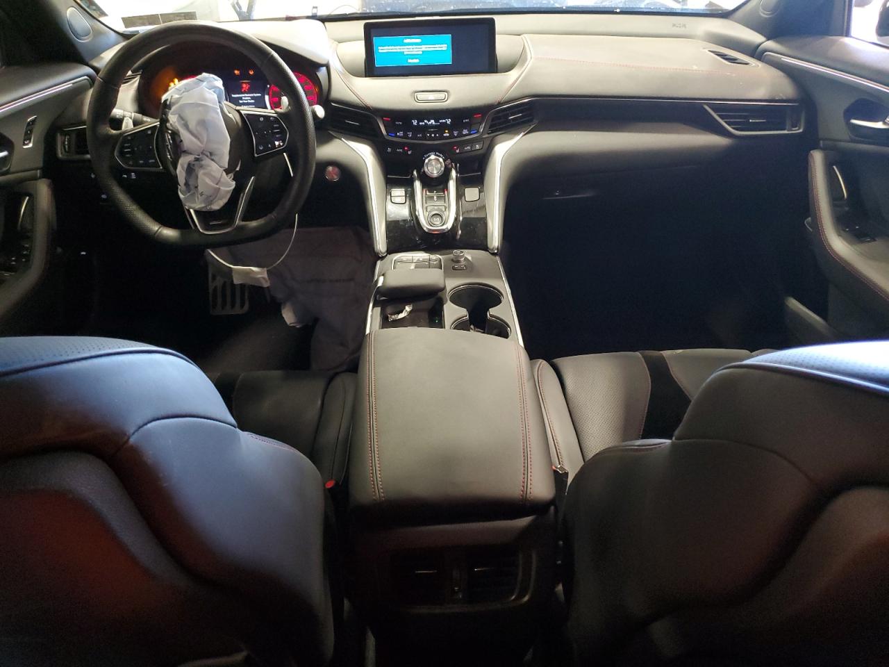 2022 Acura TLX VIN 19UUB7F04NA001490 Copart auction photo, front end damage thumbnail 8