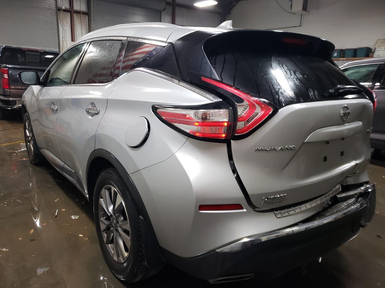 2017 Nissan Murano VIN 5N1AZ2MH5HN179345 Copart auction photo, rear end damage thumbnail 2