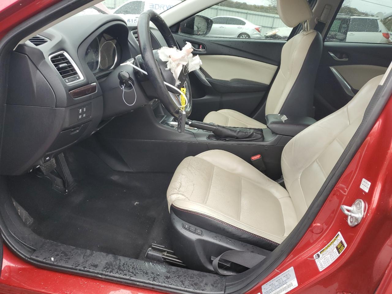 2015 Mazda 6 VIN JM1GJ1W55F1191499 Copart auction photo, front end damage thumbnail 7
