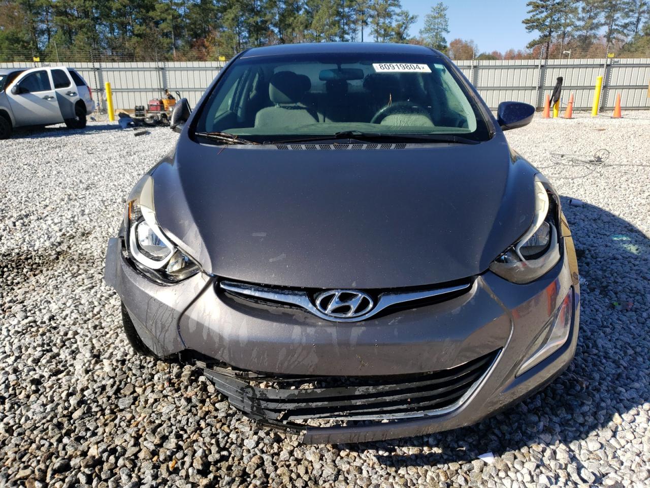 2016 Hyundai Elantra VIN 5NPDH4AE7GH769670 Copart auction photo, front end / minor dent/scratches damage thumbnail 5