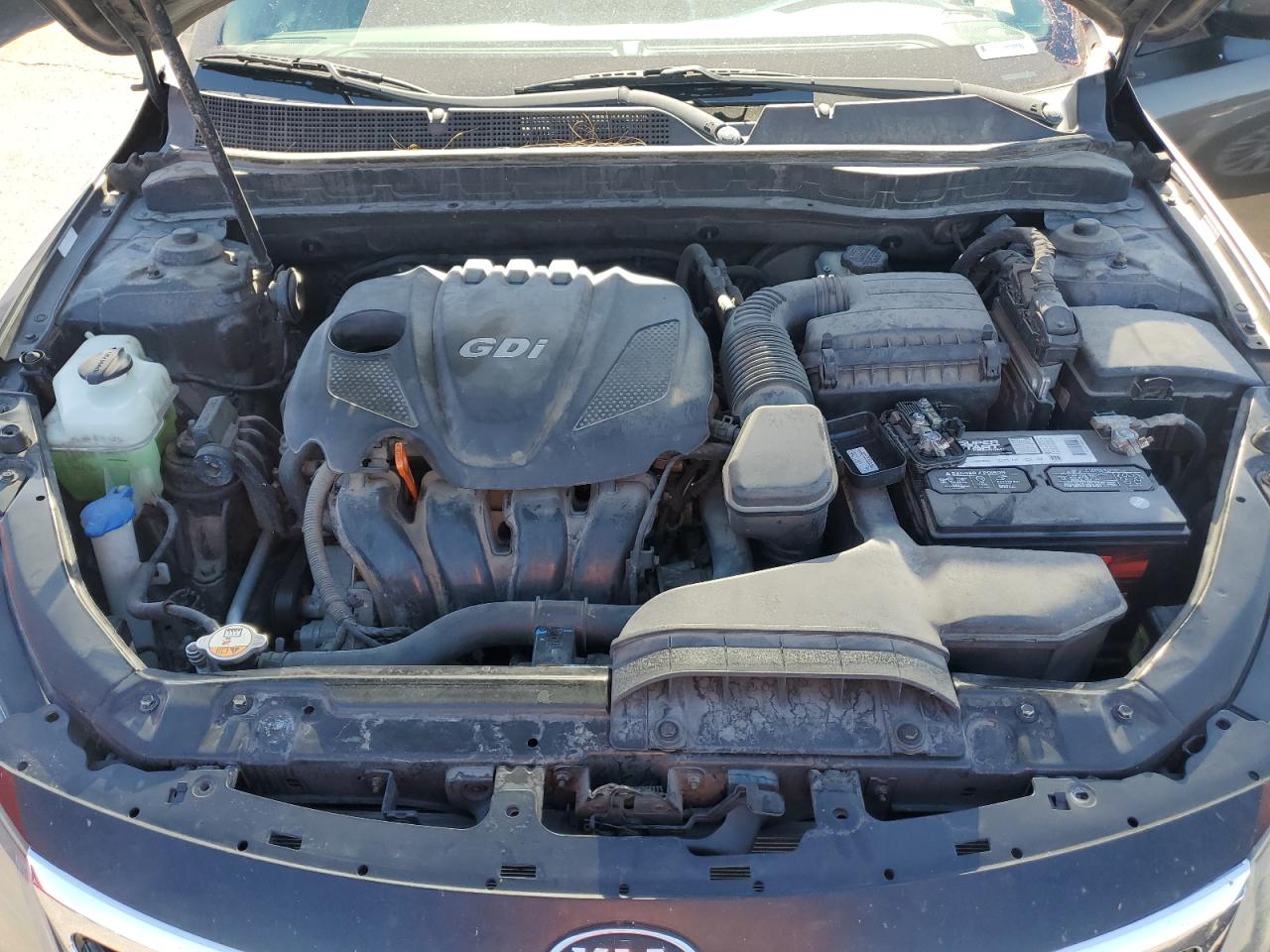 2013 KIA Optima VIN 5XXGN4A70DG106827 Copart auction photo, side / rear end damage thumbnail 11