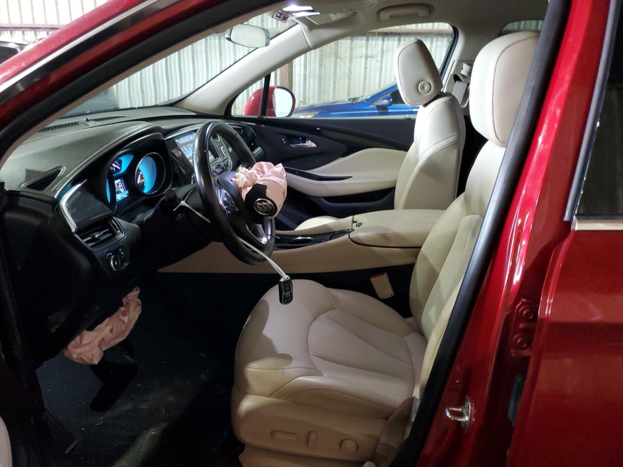 2017 Buick Envision VIN LRBFXASA3HD122260 Copart auction photo, front end / minor dent/scratches damage thumbnail 7