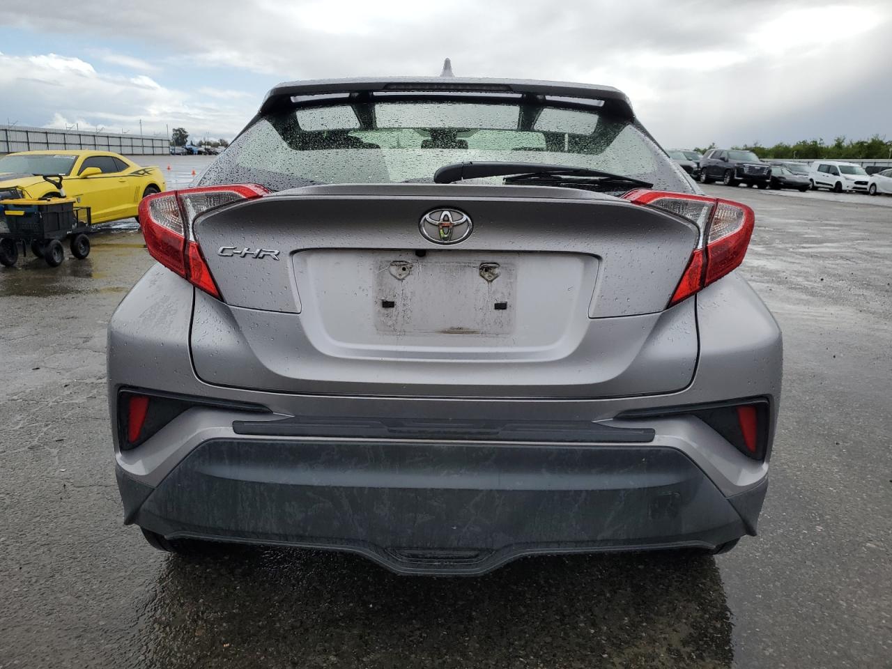 2018 Toyota C-HR VIN JTNKHMBX6J1008856 Copart auction photo, front end / side damage thumbnail 6