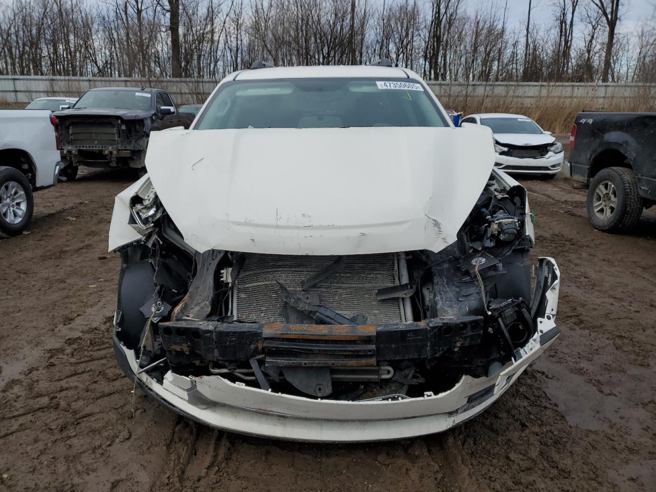2015 GMC Acadia VIN 1GKKVRKD5FJ131527 Copart auction photo, front end / side damage thumbnail 5