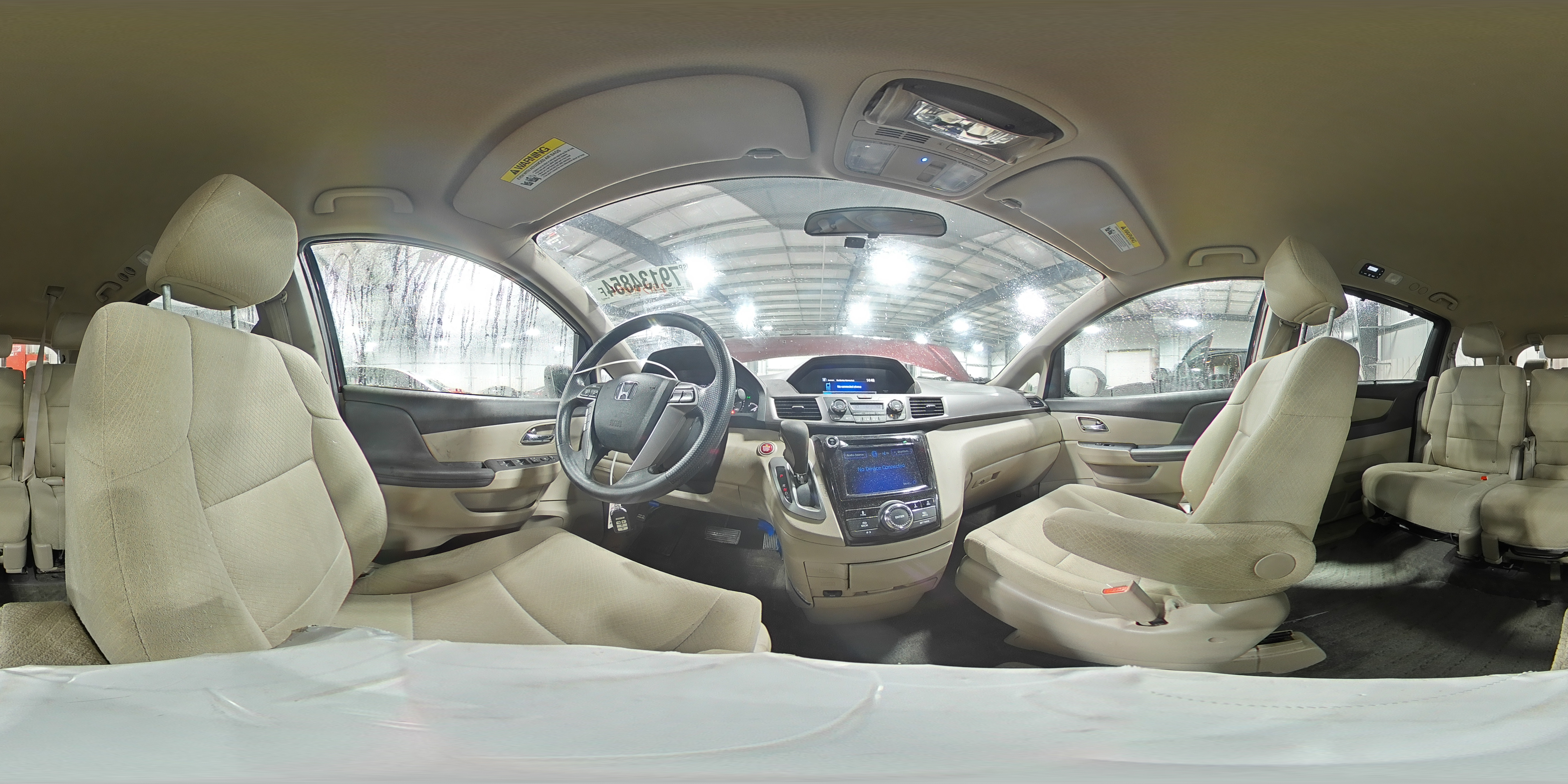 2014 Honda Odyssey VIN 5FNRL5H41EB012170 Copart auction photo, front end damage thumbnail 15