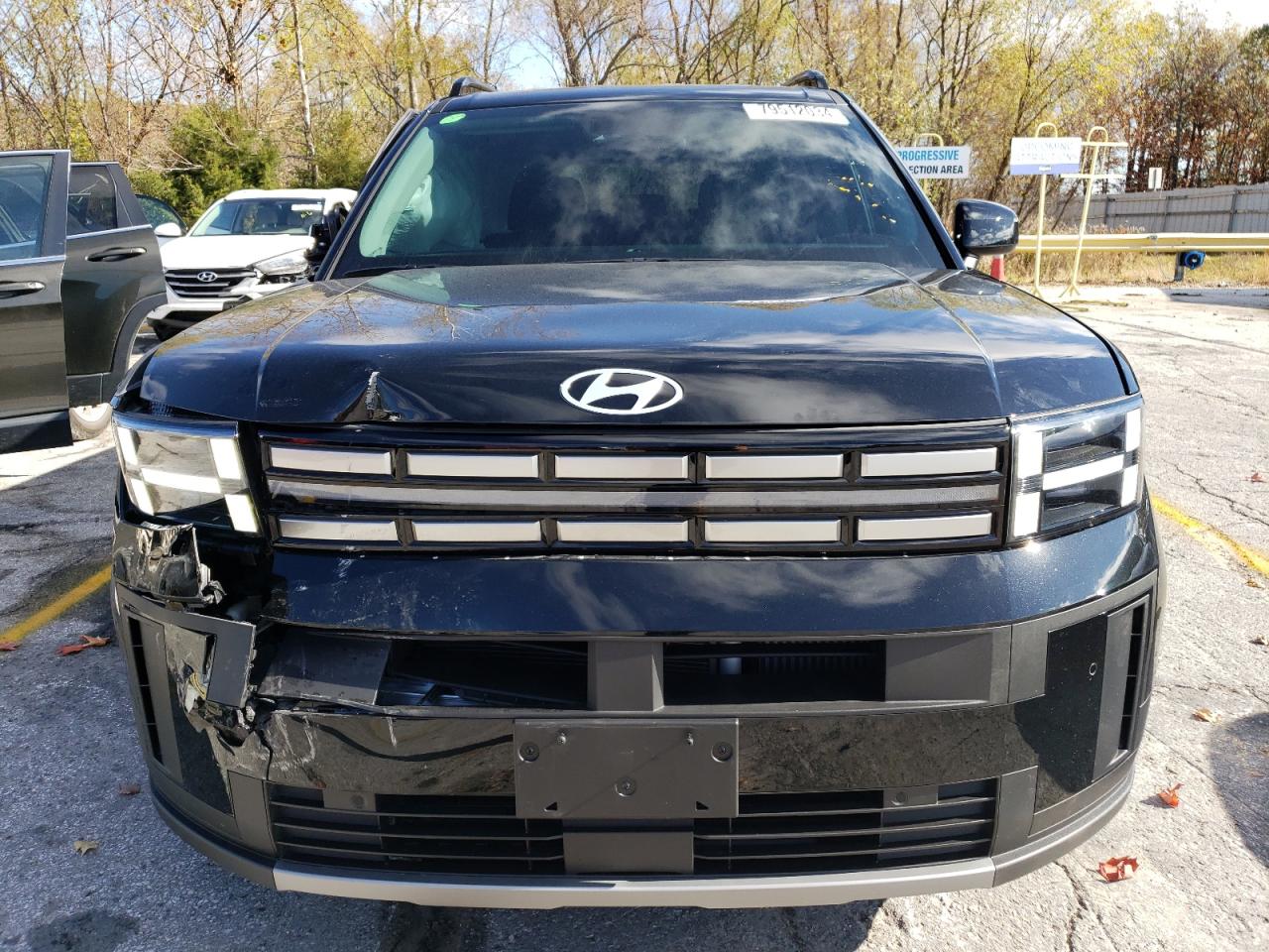 2024 Hyundai Santa Fe VIN 5NMP24GL5RH032908 Copart auction photo, side / front end damage thumbnail 5