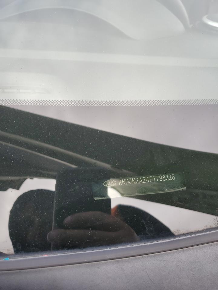 2015 KIA Soul VIN KNDJN2A24F7798326 Copart auction photo, rear end damage thumbnail 12
