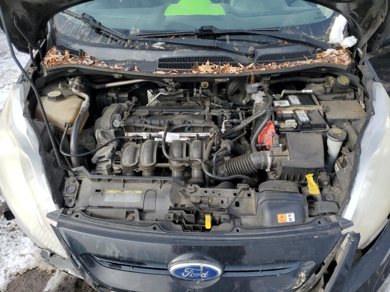2012 Ford Fiesta VIN 3FADP4EJ7CM114509 Copart auction photo, front end / rear end damage thumbnail 12
