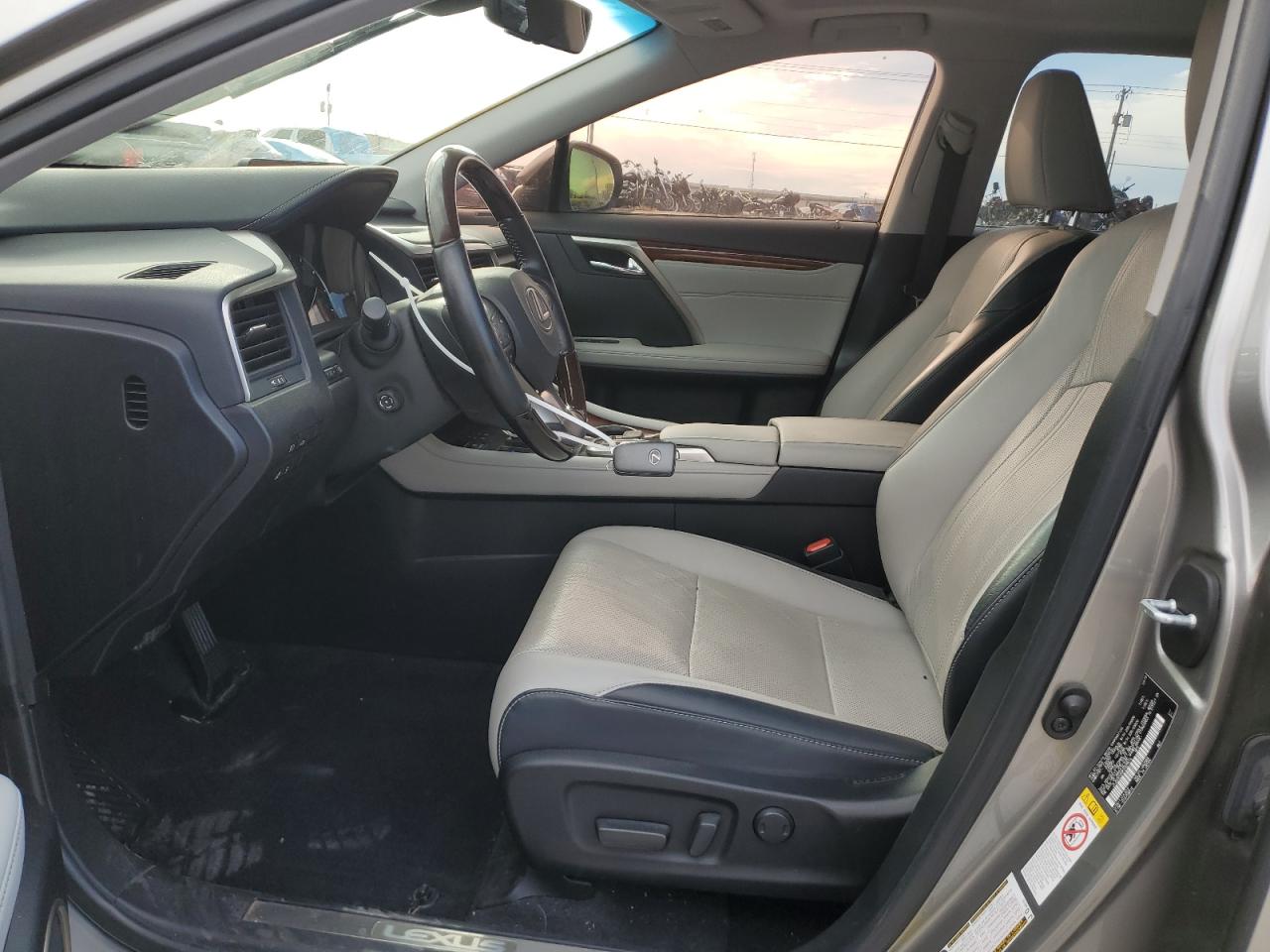 2019 Lexus RX VIN JTJGZKCA0K2009516 Copart auction photo, hail / minor dent/scratches damage thumbnail 7