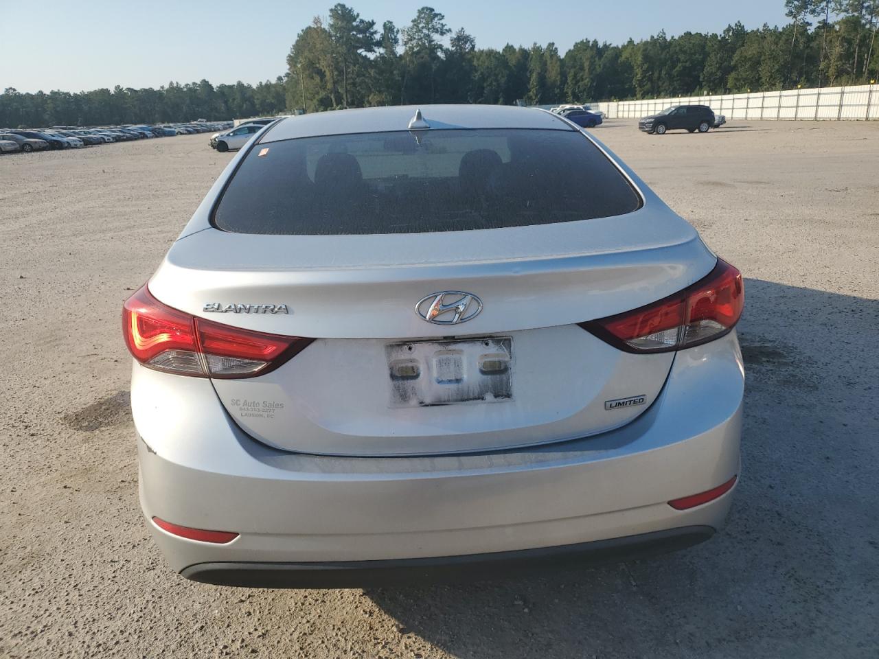 2014 Hyundai Elantra VIN 5NPDH4AE2EH457754 Copart auction photo, water/flood damage thumbnail 6