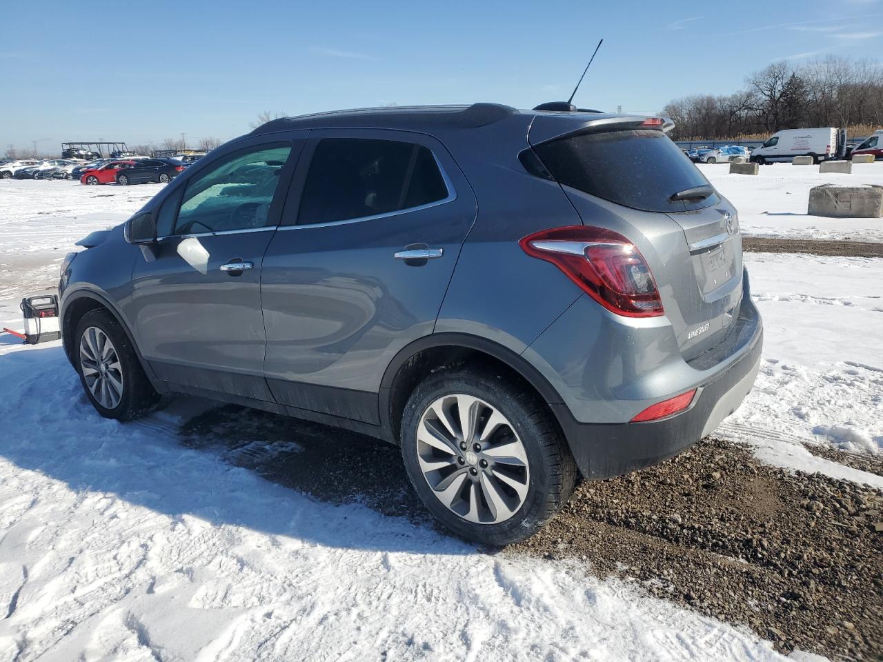 2020 Buick Encore VIN KL4CJESB7LB029178 Copart auction photo, front end damage thumbnail 2