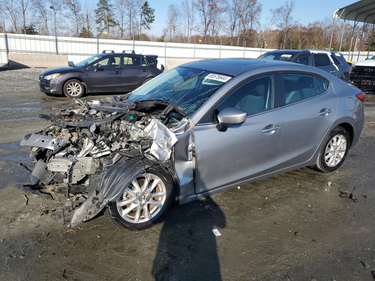 2016 Mazda 3 VIN 3MZBM1V73GM271700