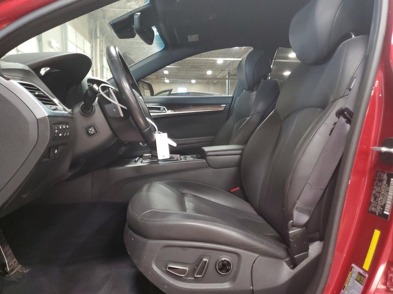2019 Genesis G80 VIN KMHGN4JE2KU292758 Copart auction photo, front end damage thumbnail 7