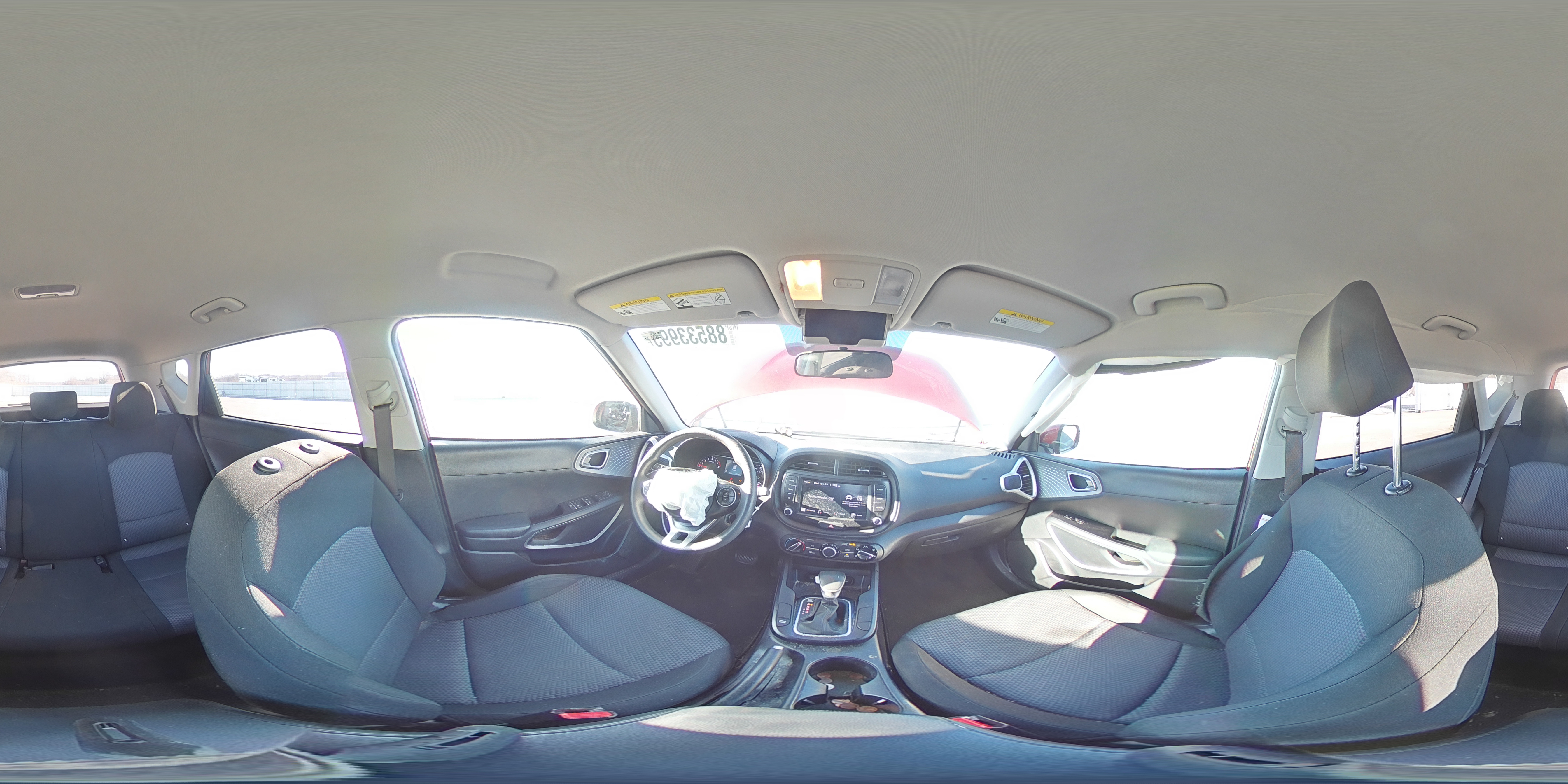 2022 KIA Soul VIN KNDJ23AU7N7831494 Copart auction photo, front end / side damage thumbnail 12