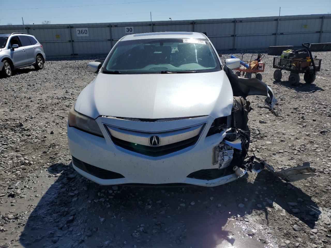 2014 Acura ILX VIN 19VDE1F39EE000631 Copart auction photo, front end damage thumbnail 5