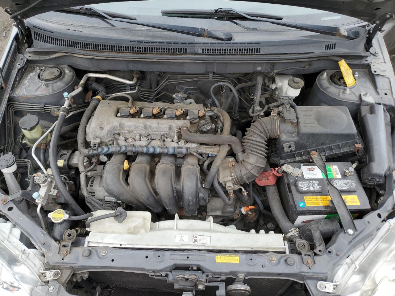 2008 Toyota Corolla VIN 1NXBR30E78Z948049 Copart auction photo, front end / side damage thumbnail 11