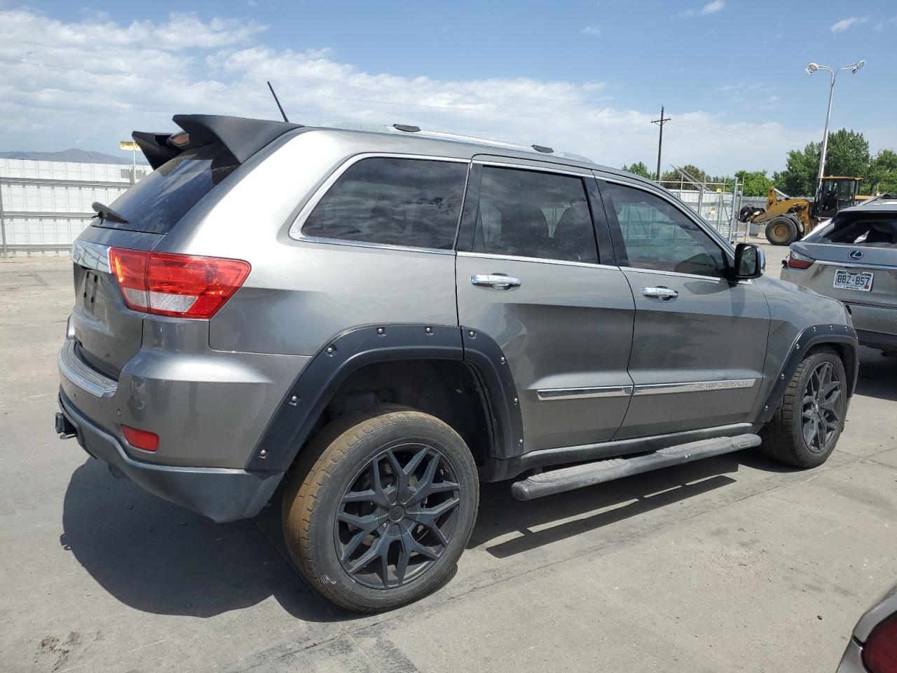 2012 Jeep Grand Cherokee VIN 1C4RJFCT8CC215156 Copart auction photo, vandalism / front end damage thumbnail 3